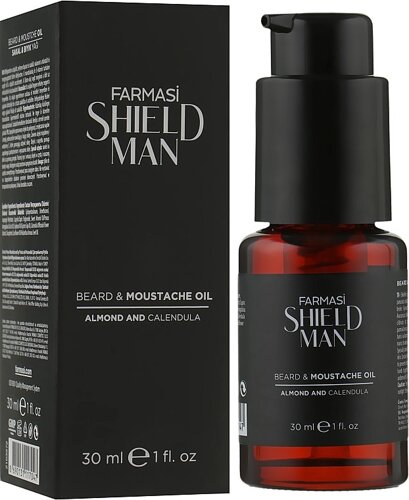 Олія для бороди та вусів Shield Man Amino Acid, 30 мл Farmasi