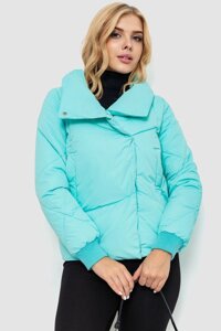 Куртка жіноча демісезонна -уцінка, колір бірюзовий, 235RA09-U