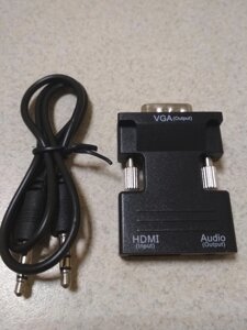 Конвертер HDMI - VGA OUT