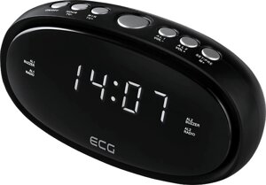 Радіо-годинник ECG RB-010-Black