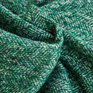 Тканина пальтова Haringbon V-1/3 зелена