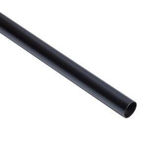 Труба штанга 240 см для карниза діаметром 19 мм чорна