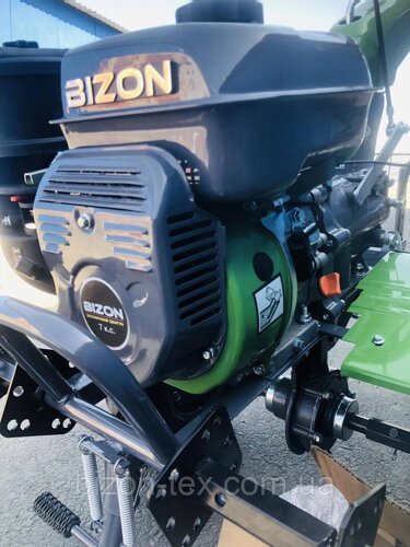 Бензиновий мотоблок BIZON1000S LUX 3 передачі вперед 1 назад варіант M2 змін редуктор вал осі 23 мм