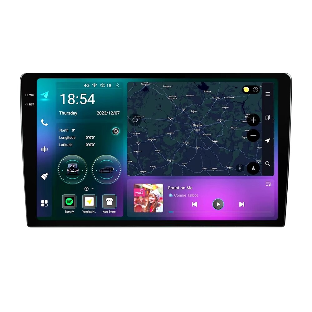 Універсальна магнітола Mekede M7 Plus ( 12/256 Гб ) 10.36' дюймів від компанії Мега Звук - фото 1