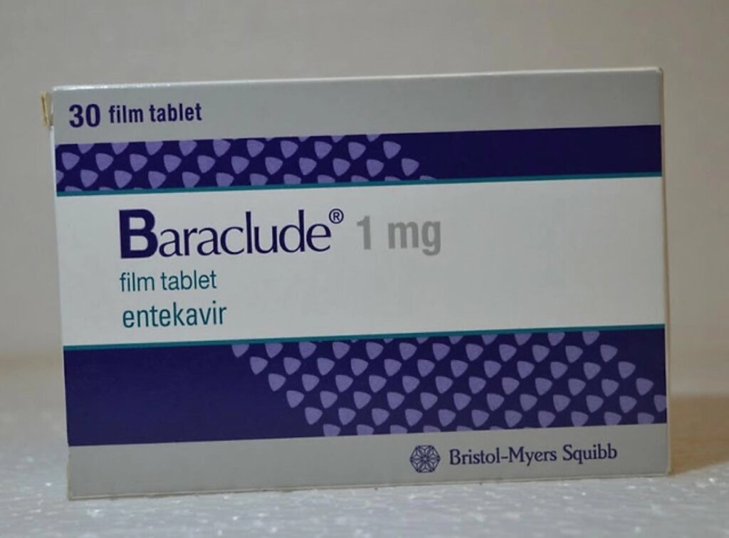 Бараклюд 0,5mg 30таб (Ентекавір) від компанії Tabletki TOP - фото 1