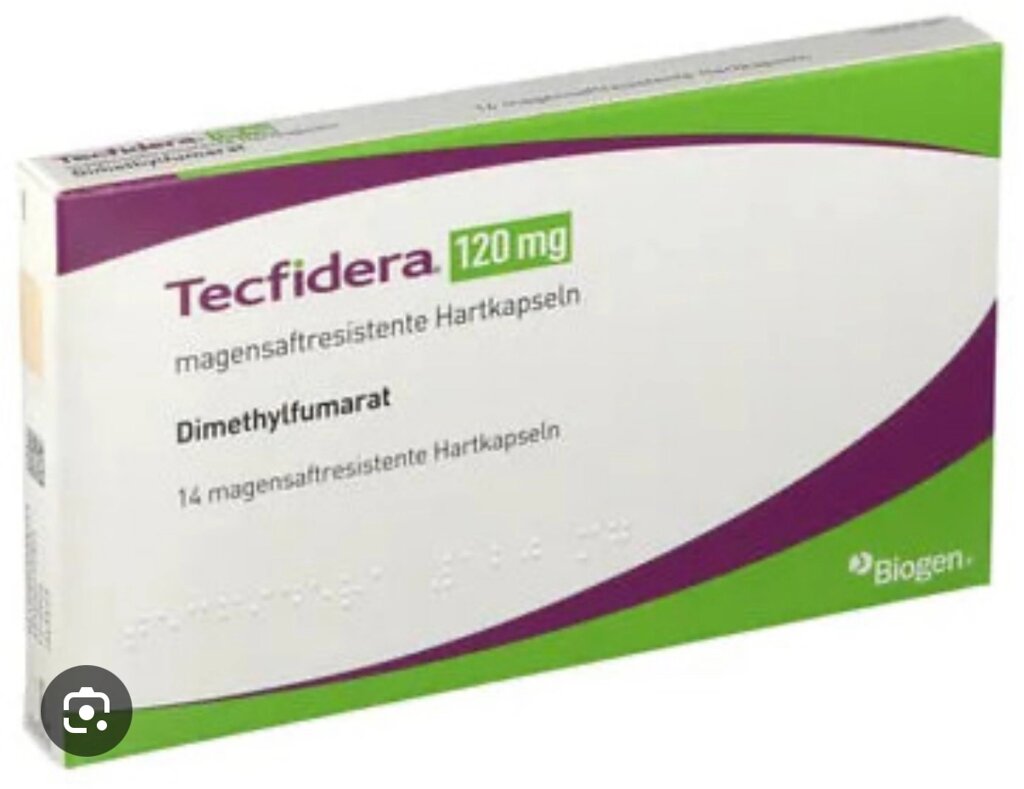 Текфідера 120mg/240mg 56таб (Диметилфумарат) від компанії Tabletki TOP - фото 1