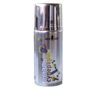 Фарба-емаль "Супер хром" 150мл срібло NEW TON (58123)