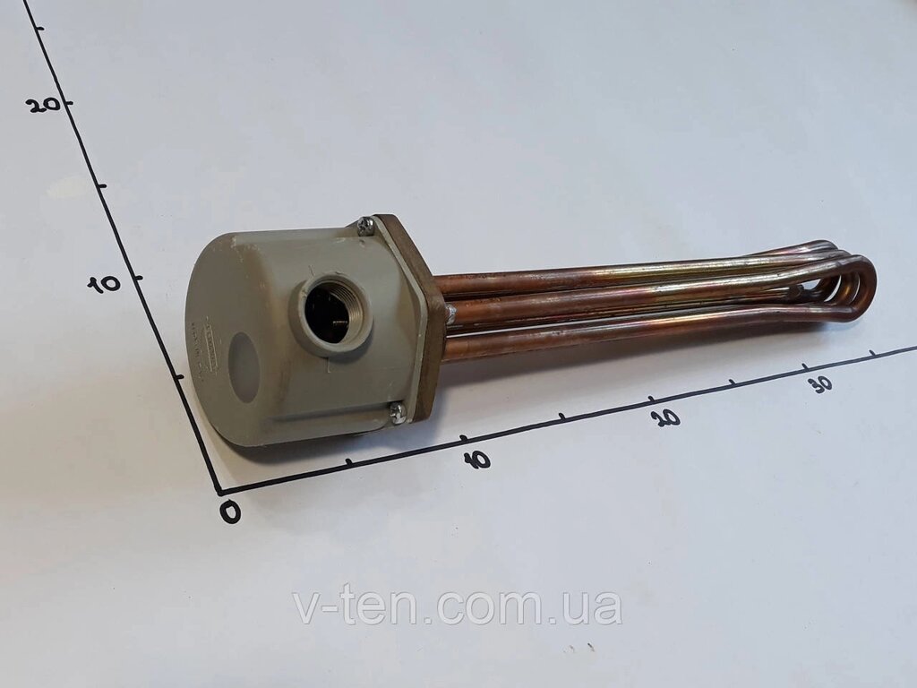 Блок ТЕНів 4500W з різьбою 1,5" Thermowatt (Італія) від компанії Вікторія-ТЕН - фото 1