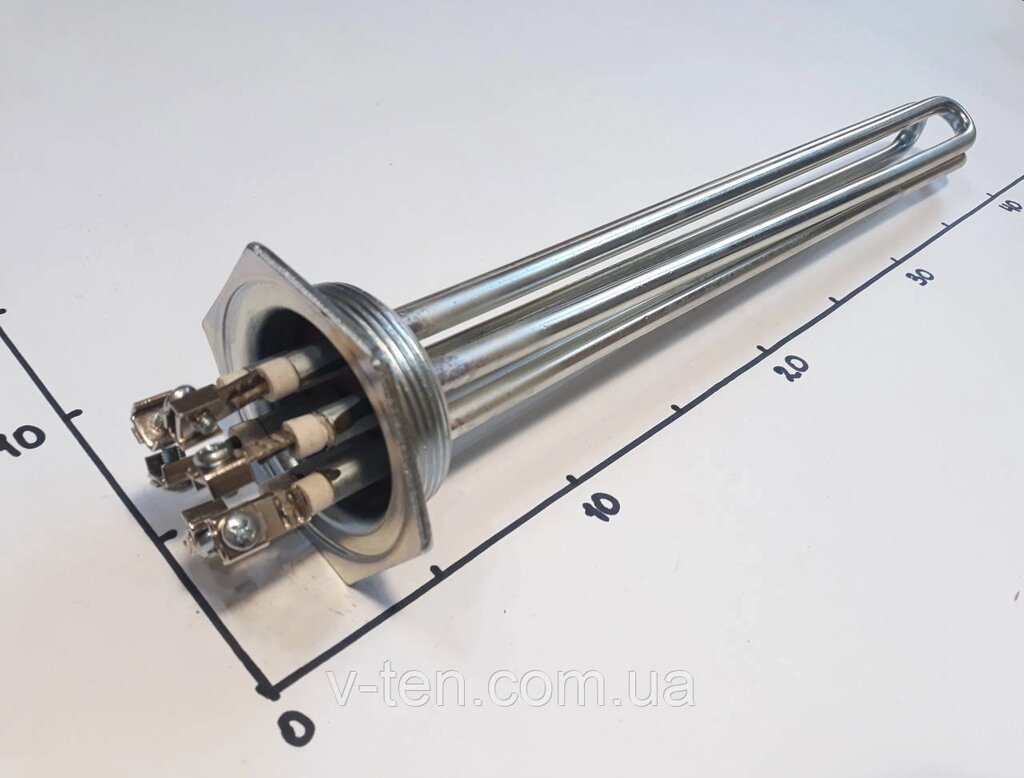 Блок ТЕНів 4500W з різьбою 2" БМЗ (Україна) від компанії Вікторія-ТЕН - фото 1