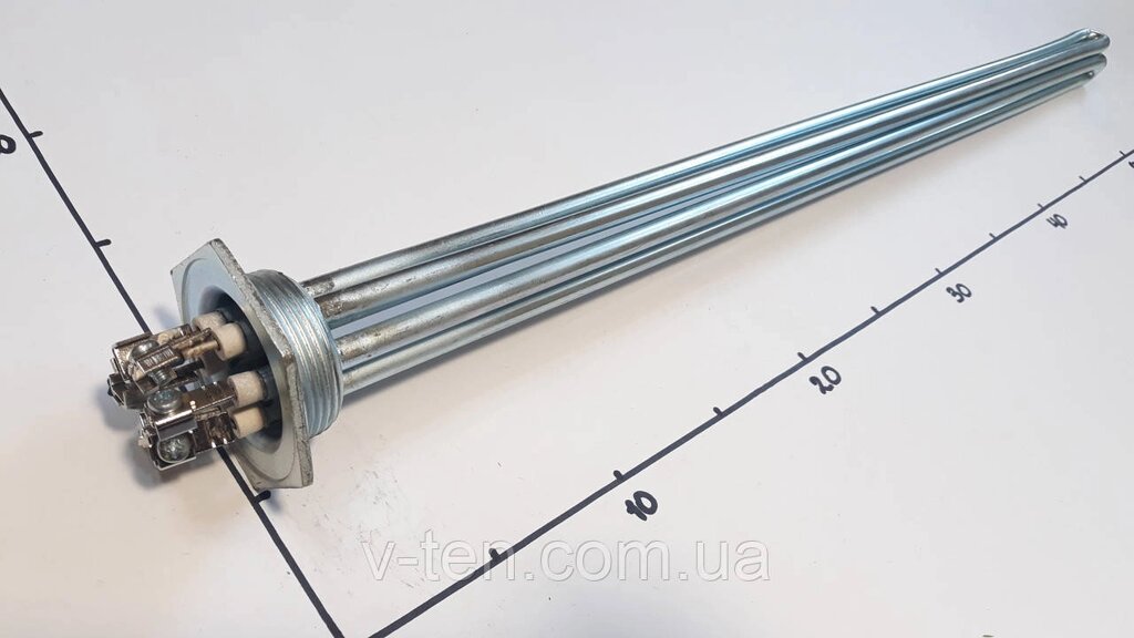 Блок ТЕНів 9000W з різьбою 1,5" БМЗ (Україна) від компанії Вікторія-ТЕН - фото 1