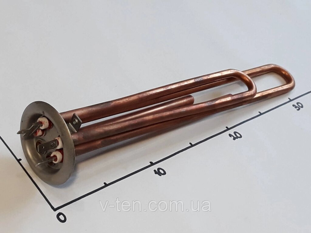 ТЕН для бойлера Thermex (Термекс), Electrolux (Електролюкс) 2000w Ø63 мідний під анод м4 Kawai від компанії Вікторія-ТЕН - фото 1