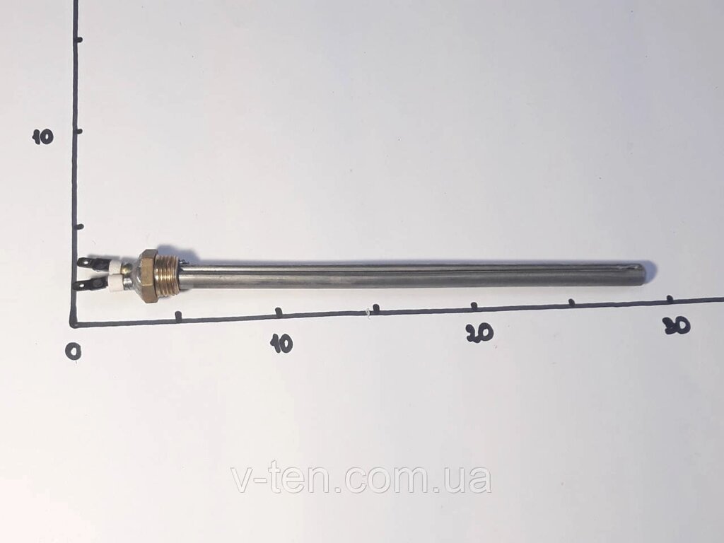 ТЕН для радіатора 500W з різьбою 1/2" (Україна) від компанії Вікторія-ТЕН - фото 1