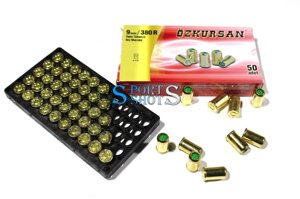 Патрон Ozkursan 9мм/380R револьверний холостий (50 шт) в Києві від компанії Казак