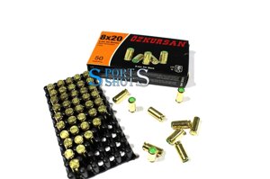 Патрон özkursan 8мм пістолетний холостий (50 шт) в Києві від компанії Казак