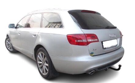 Фаркоп Audi A6 (C6) (sedan, universal) (включаючи S-line, Quattro, виключаючи RS) (2004-2011) від компанії Інтернет-магазин Автостиль - фото 1