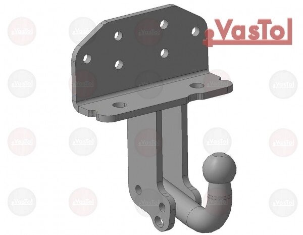 Фаркоп Toyota Land Cruiser 200 (2007-2021) TY-22 від компанії Інтернет-магазин Автостиль - фото 1