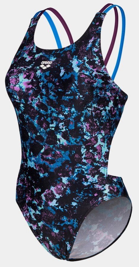 Купальник закритий для жінок Arena ROCKIN SWIMSUIT SWIM TECH MULT від компанії MixMiraMаrket - фото 1