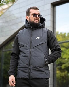 Чоловіча жилетка Nk grey 4 ПП8014