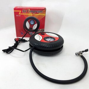 Автомобільний компресор для швидкого підкачування коліс Air Compressor DC12V, автомобільний компресор