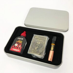 Запальничка бензинова в подарунковій коробці N2, запальнички, запальничка для куріння в подарунок