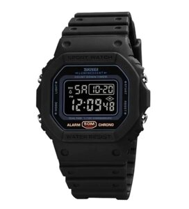 Годинники наручні SKMEI 1628BKBK, BLACK-BLACK, 10256