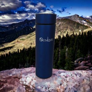 Розумний дитячий термос з датчиком індикатором температури, Розумний термос з екраном, Термос для чаю