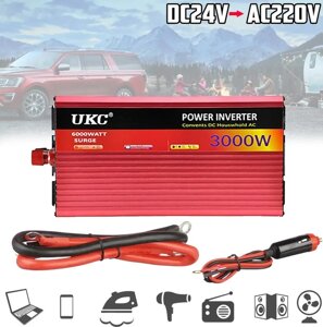 Інвертор перетворювач UKC AC/DC AR 3000W 12V / 3053