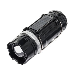 Ліхтар для кемпінгу GSH-9688, акумулятор, сонячна батарея