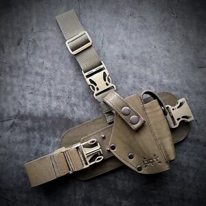 Кобура набедренная под ПМ| кожаная| олива в Києві від компанії MixMiraMаrket