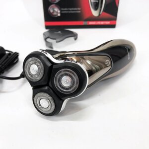 Електробритва Gemei GM-7719 Акумуляторна Електрична Бритва, Машинка для гоління триммер