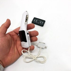 Автомобільний FM Трансмітер модулятор CM I19A SD/Usb, Фм трансмітер модулятор блютуз в прикурювач