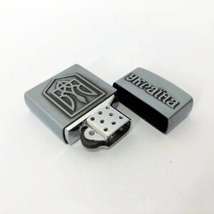 Запальничка кремнієва патріотична Україна 4550. Колір: срібний