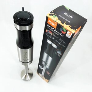 Блендер RAF R. 378 1600 Вт, Побутовий потужний подрібнювач продуктів, Портативний блендер подрібнювач