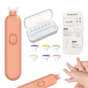 Кусачки для нігтів із підсвіткою для дітей, що обертається на 360 градусів пилка для нігтів