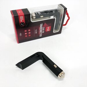 Автомобільний MP3 Трансмітер FM-модулятор HZ H13 LCD AUX/USB, Bluetooth фм передавач для автомагнітоли