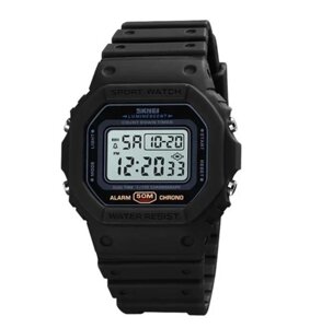 Годинники наручні SKMEI 1628BKWT, ЧОРНО-БІЛИЙ, 10257