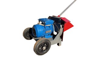 Подрібнювач гілок щіпоріз 40 мм веткоруб на електродвигуні 2.2 кВт REZAK Садівник 220 250 кг/год