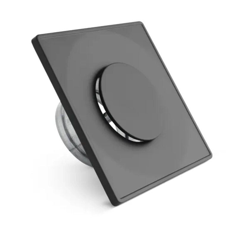 Анемостат квадратний Darco ASKV150-ML. CZ (чорний) від компанії Магазин камінів і печей - фото 1