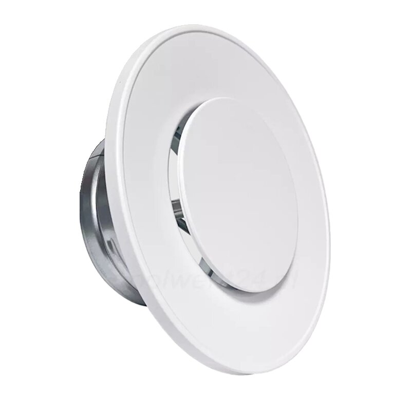 Анемостат металевий круглий Darco ASV150 (білий) від компанії Магазин камінів і печей - фото 1