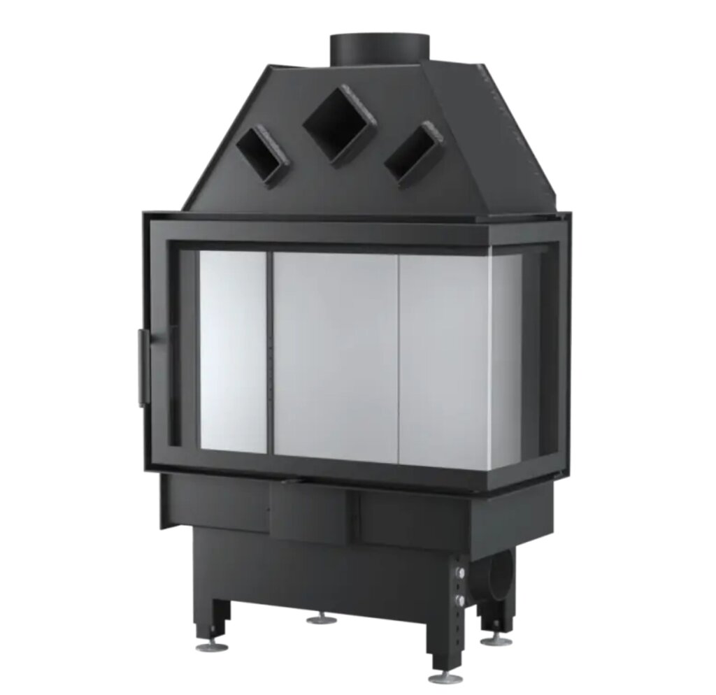 Камінна топка Unico DRAGON 2B Slim Modern Standard, 8кВт від компанії Магазин камінів і печей - фото 1