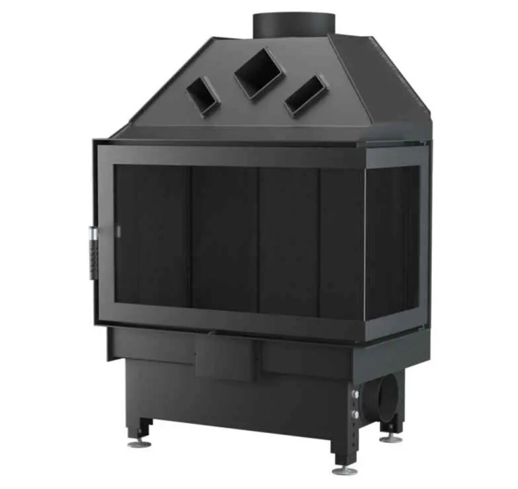 Камінна топка Unico DRAGON 4B Slim Modern 14кВт від компанії Магазин камінів і печей - фото 1