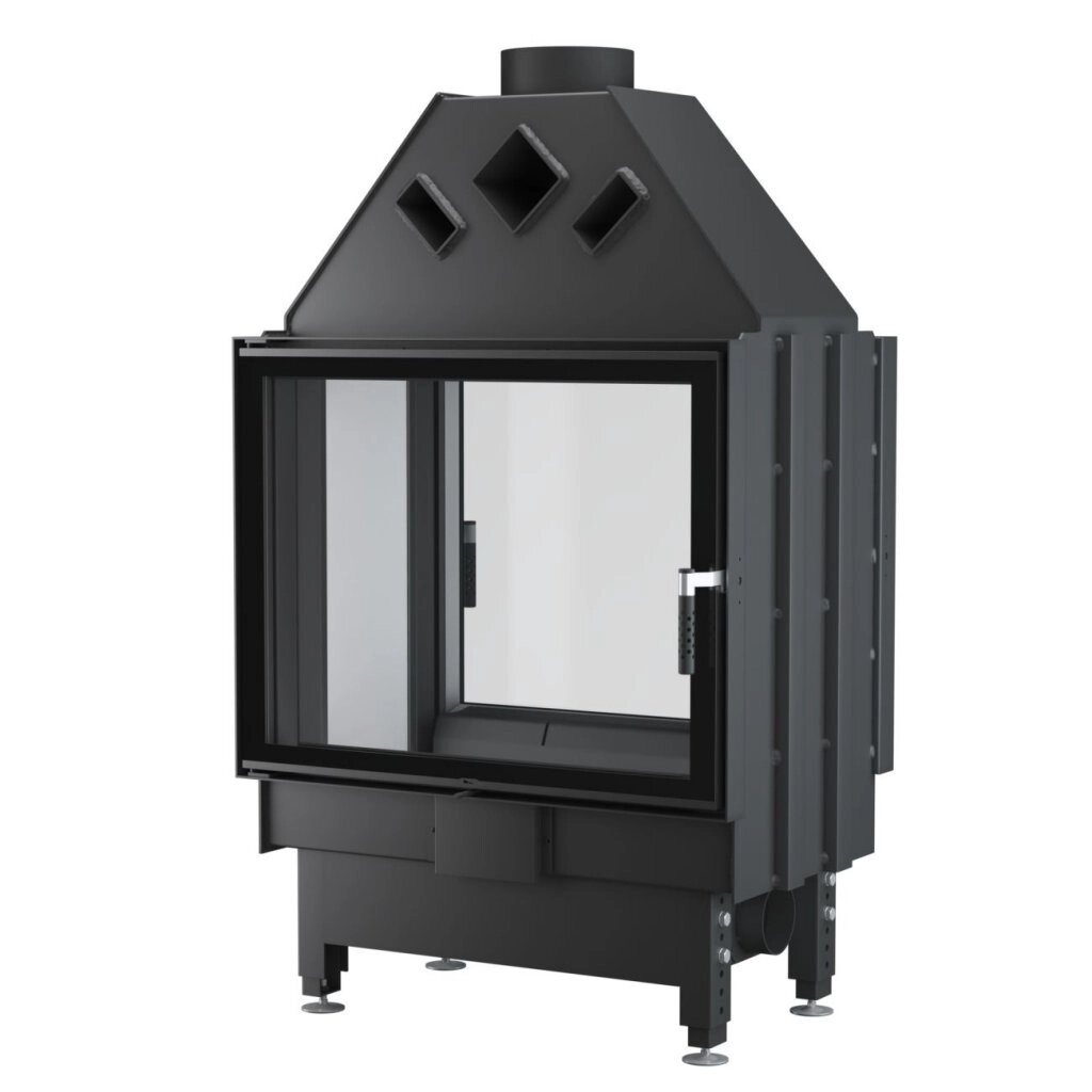 Камінна топка Unico DRAGON 6 XXL DUO Raster, 12кВт від компанії Магазин камінів і печей - фото 1