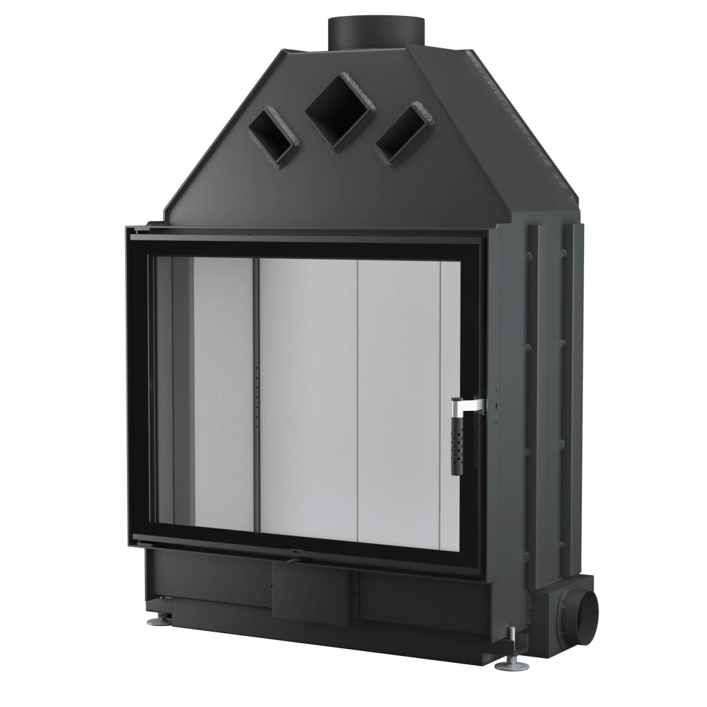 Камінна топка Unico DRAGON 6 XXL Portal Raster Standard, 12кВт від компанії Магазин камінів і печей - фото 1