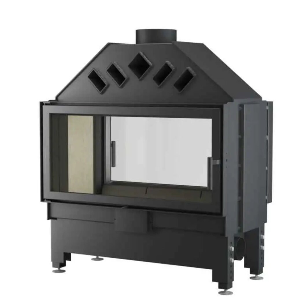 Камінна топка Unico DRAGON 9 DUO Modern Standard 13кВт від компанії Магазин камінів і печей - фото 1