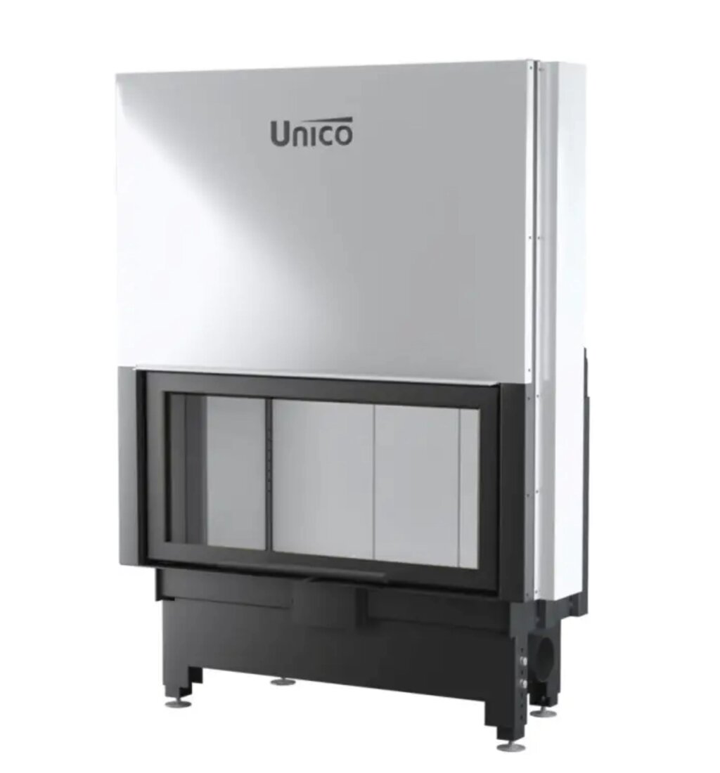 Камінна топка Unico DRAGON 9 Modern LIFT 14 кВт від компанії Магазин камінів і печей - фото 1