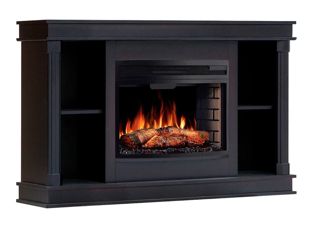 Камінокомплект ArtiFlame Brittany AF25 венге з обігрівом і звуком горіння вогню від компанії Магазин камінів і печей - фото 1