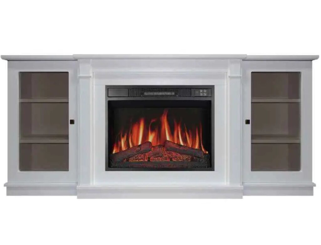 Камінокомплект ArtiFlame Vermont AF23S білий від компанії Магазин камінів і печей - фото 1