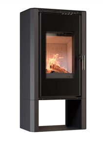 Сталева піч BOKAR Aston WD 4380, 9 кВт, біле футерування