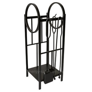 Камінний набір + дровниця