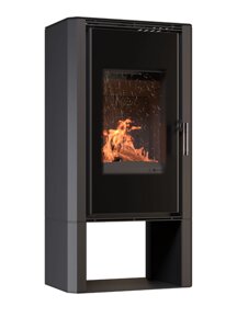 Сталева піч BOKAR Aston WD 4380, 9 кВт, чорне футерування